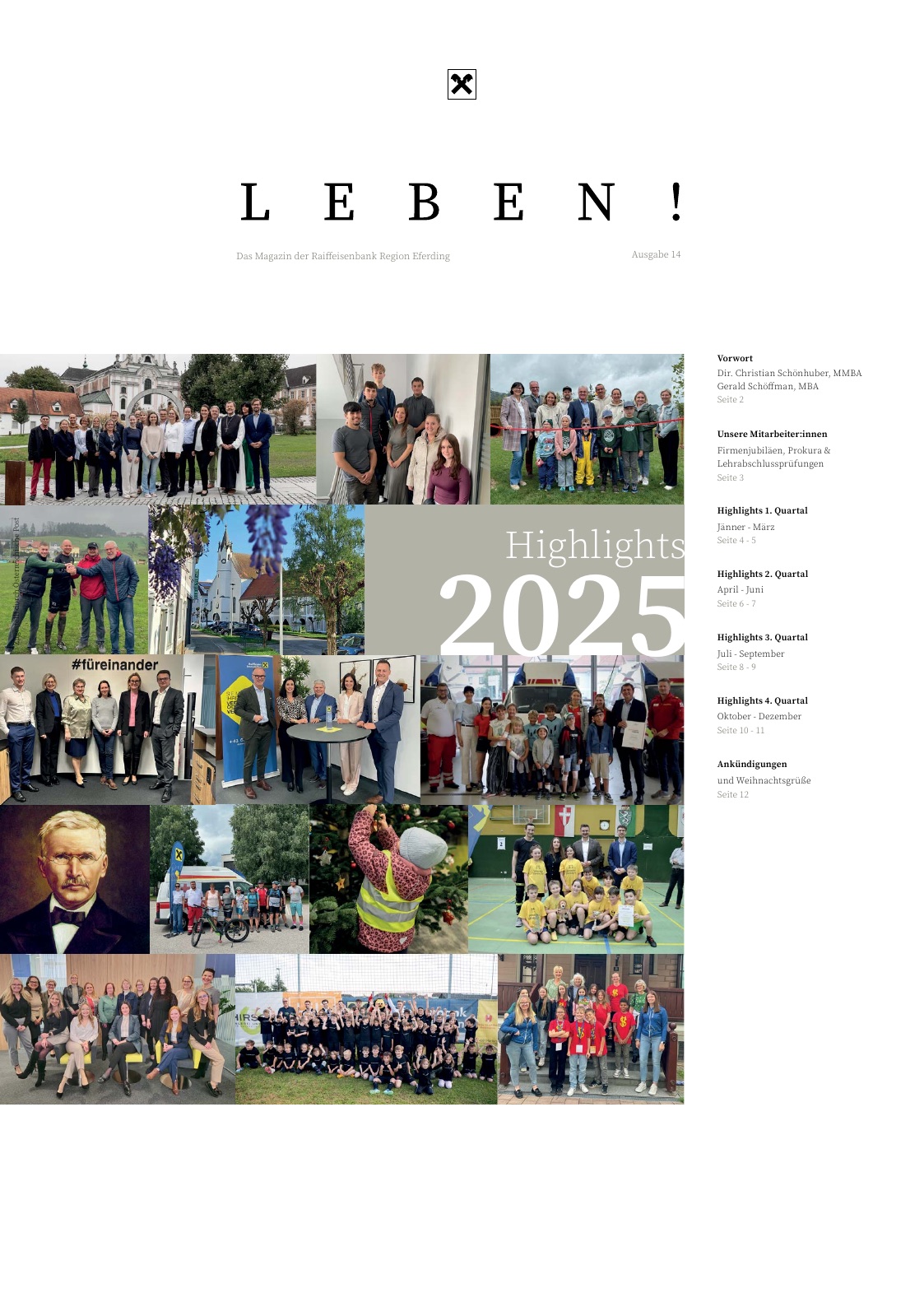 Cover LEBEN! 14-2025